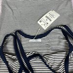 ZARA  Blue and White Striped Tank Photo 6