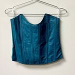 Miaou Leia Strapless Paneled Buffed Faux Photo 2