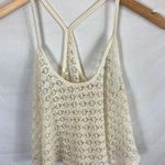 PINK - Victoria's Secret VS Pink Crochet Knit Coverup Tank Size XS/S Photo 0