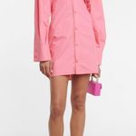 NWOT The Attico Pink Devon Flat Sandals SIZE 8 (39) Photo 2