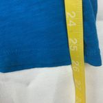 Harley Davidson women's small blue graphic logo tee v neck orange biker moto Photo 10