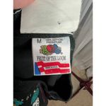 T shirt vintage 1980s western feathers graphic tshirt teal purple spatter paint Size M Photo 8