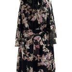 Vince Camuto Women Size 6 Cold Shoulder Floral Dress 6-481 Photo 0