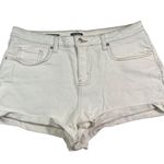 Wild Fable Light Beige Khaki High Rise Rolled Cuff Shorts Size 14 Denim Jean Photo 0