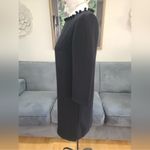 French Connection black arrow crepe Pom Pom slip tunic dress size 6 Photo 3