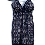 Bardot Evelyn Lace Black Midi Dress NWT Photo 0