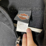 Harley Davidson El Paso Black Zip Up Sweatshirt Size Large Photo 1