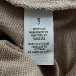 Aerie  Oversized Hoodie Sweatshirt Tan‎ Wide Drawstring Relaxed Fit Comfy Photo 4