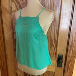 O'Neill O’Neill Green Feminine Lace Trimmed Tank Top Photo 11