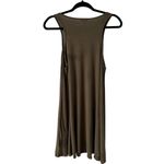Tobi Army Green Sleeveless Pullover Knit Swim Cover Dress Women’s Size XS Photo 1