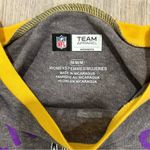 NFL NWT  Minnesota Vikings Gray Colorblock Crew Neck Short SleeveT-Shirt Size M Photo 3