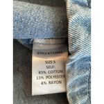 Veveret Tie Front Sleeveless Denim Top Size Small NWT Blue Western Jean Vest Photo 3