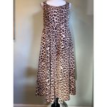 Torrid  Leopard Print Fit Flare Midi Dress 1x boho whisi flowy y2k resortwear Photo 1