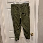 Gap Green Twill Jogger Size Large 81% Cotton 19% Lyocell Pockets Photo 4