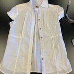 Anne Klein Short Sleeve Button Down- Small Photo 0