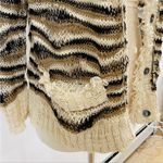 Apiece Apart  loose knit distressed cardigan sweater Photo 5