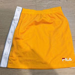 FILA NWOT  women’s yellow snap off skirt size Xs Photo 0