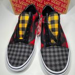 Vans  Old Skool Buffalo Mix Plaid Low Top Sneakers Size 6.5 Women / 5 Men NWT Photo 1