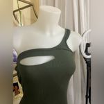 LNA NWOT Revolve Etten Rib Dress in Olive Green Size XL Photo 8