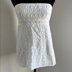 American Eagle  Outfitters Strapless Lace Dress in White Photo 4