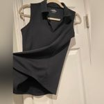 Lady Pinseeker Size S Black Sleeveless Collared V Neck Golf Shirt Activewear Photo 5