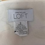 Ann Taylor LOFT Yellow 100% Silk Floral Sleeveless Cami Camisole Mini Dress 6 Photo 3