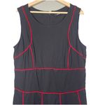 Eshakti ‎ Dress 18W Black Red Embellished Midi Retro Mod Rockabilly Fit Flare Photo 1