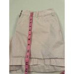 Loft Womens  Outlet Light Purple White Cotton  Shorts Size 8 Photo 4