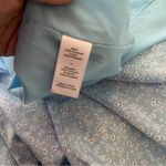 Likely  Sallie Womens Ruffled Side Slit Maxi Dress Blue 2 Photo 6