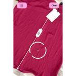 Who What Wear Burgundy Cold Shoulder Top Blouse MEDIUM Sexy Fun Casual NWT Photo 4