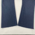 Banana Republic Curvy Boot Jeans Women's Dark Wash Denim Raw Hem Size 27 EUC Photo 6