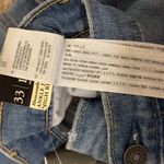 Abercrombie & Fitch NWT  Ankle Jean High Rise Size 16 R / 33 Criss Cross Waist Photo 8