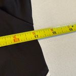 Old Navy  Active Black Cropped Long Sleeve Athletic Top with White Piping Sz L # Photo 5