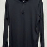 Alo Yoga Pullover Womens XL Black 1/4 Zip Running Stretch (fits Like Small) READ Photo 0