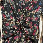 Ralph Lauren LAUREN  WOMENS‎ FLORAL SURPLICE JERSEY DRESS SIZE 6 Photo 5