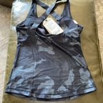 prAna  Layna Bra Tank Black Camo NWT Photo 8