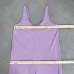 Victoria's Secret Victoria’s Secret Waffle Knit V Neck Jumpsuit Pajamas Lavender Purple Medium Photo 11
