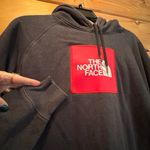 The North Face  Gray Sweatshirt with Iconic Logo Photo 2