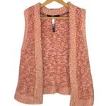 Kensie - Soft Fuzzy Salmon Color Vest - M Photo 0