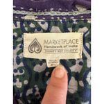 Marketplace Handwork of India Sikkim Jacket Reversible and embroidered Size 4W Blue Size undefined Photo 1