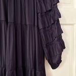 Ulla Johnson ‎ Elsa Dress Lago Deep Purple Size 0 Ruffle Royal Tiered Statement Photo 8