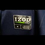 IZOD  golf blue 3/4 zip polo in medium Photo 3