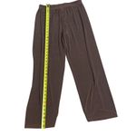 Acetate Lounge Pants Wide Leg‎ Comfy Casual Trousers XL Brown Photo 1