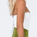 Princess Polly  Endless Love Corset Top in White size US 2 Photo 3
