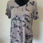 Rock & Republic Gray Tie-Dye Women's Top  small Photo 0