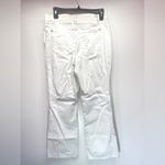 White Flared Bootcut Embroidered Belle Jeans with Rhinestones by Jeanstar 10M Size 10 Photo 5