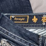 Rock Revival  Deeka Straight Women’s 26 X 33 Blue Jeans Stretch Denim Embellished Photo 9