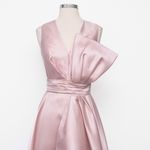 Sachin + Babi Jenna Gown Hi Low Bow Formal Gown Photo 9