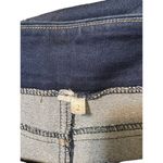 Cotton Connection Pull On Denim Jean Mini Skirt Elastic Waist Back Slit Sz 2 NWO Blue Photo 3