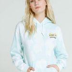 🧜🏼♀️ Dark Seas Women's Hoodie Coast To Coast Tie Dye Size Small. 🐬 Blue Photo 3